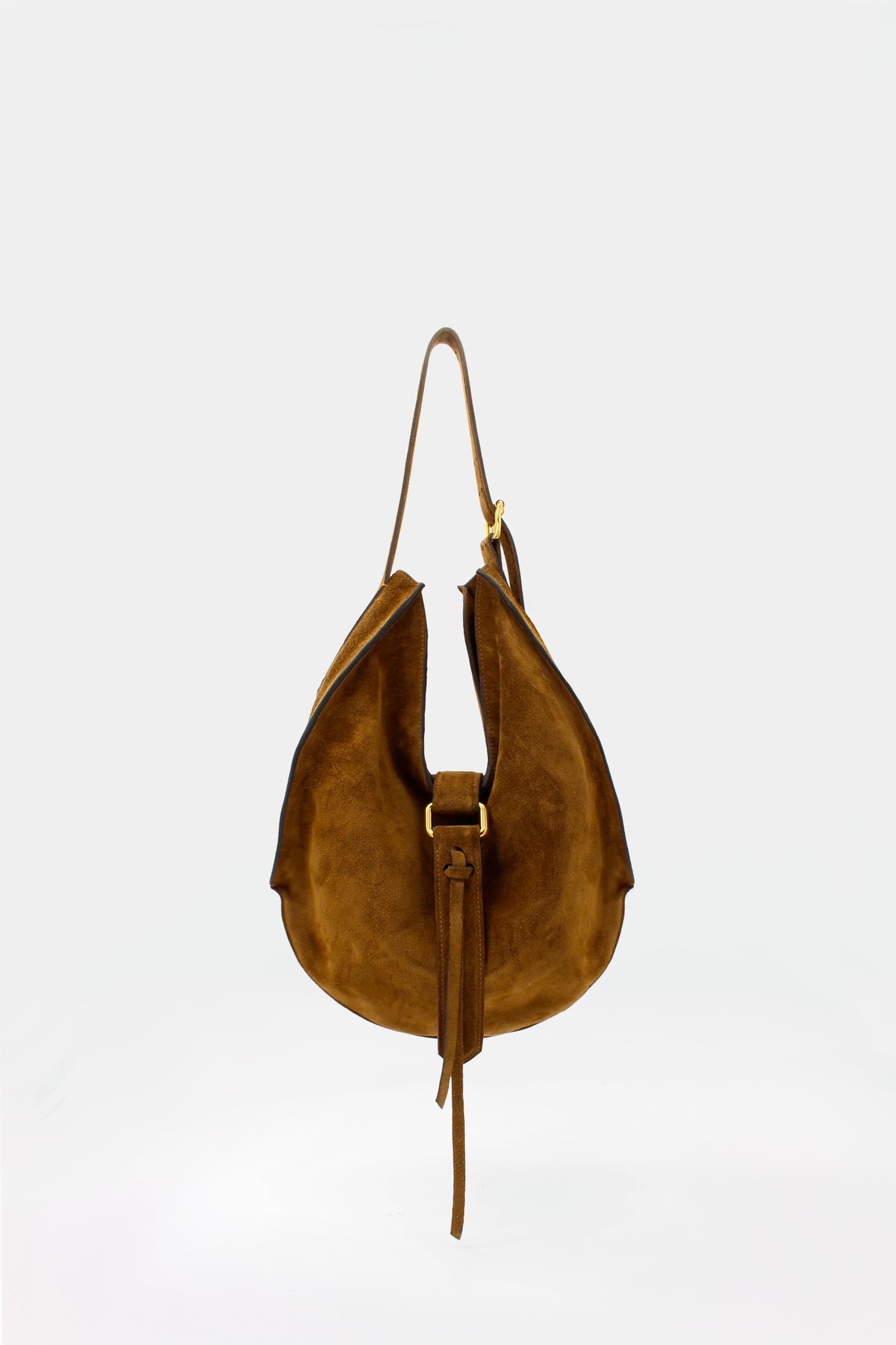 Sunset Midi Bag Suede Tabacco