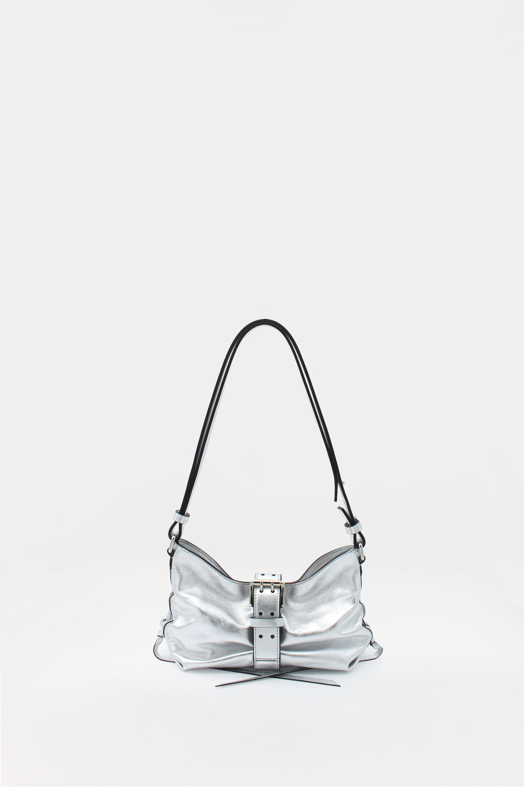 Dragonfly Bag Mini Laminated Silver