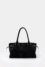 Load image into Gallery viewer, La Mamma Midi Bag Cavallino Astrackan Black
