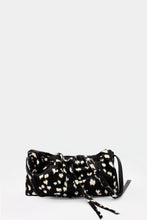 Load image into Gallery viewer, La Bisaccia Midi Bag Cavallino Black &amp; White deer print
