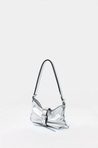 Dragonfly Bag Mini Laminated Silver