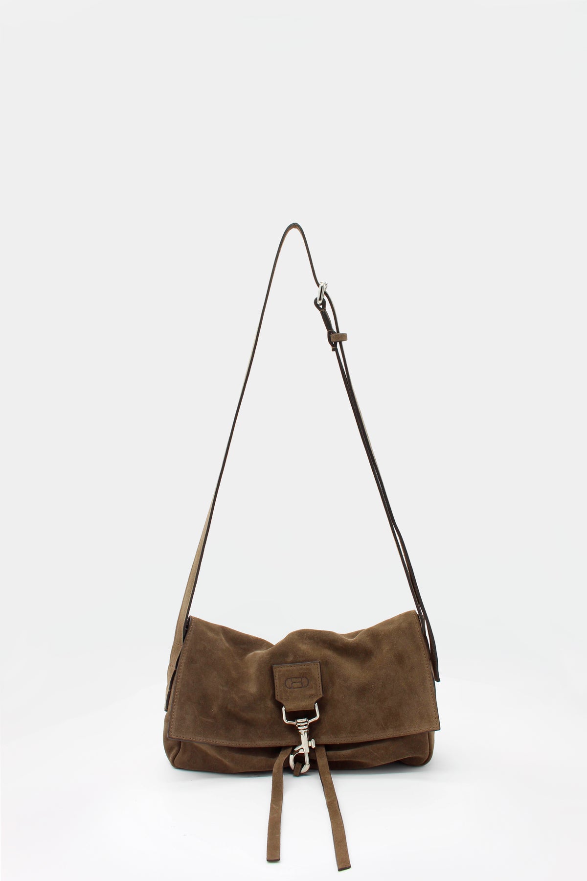 La Bisaccia Mini bag Suede Stone