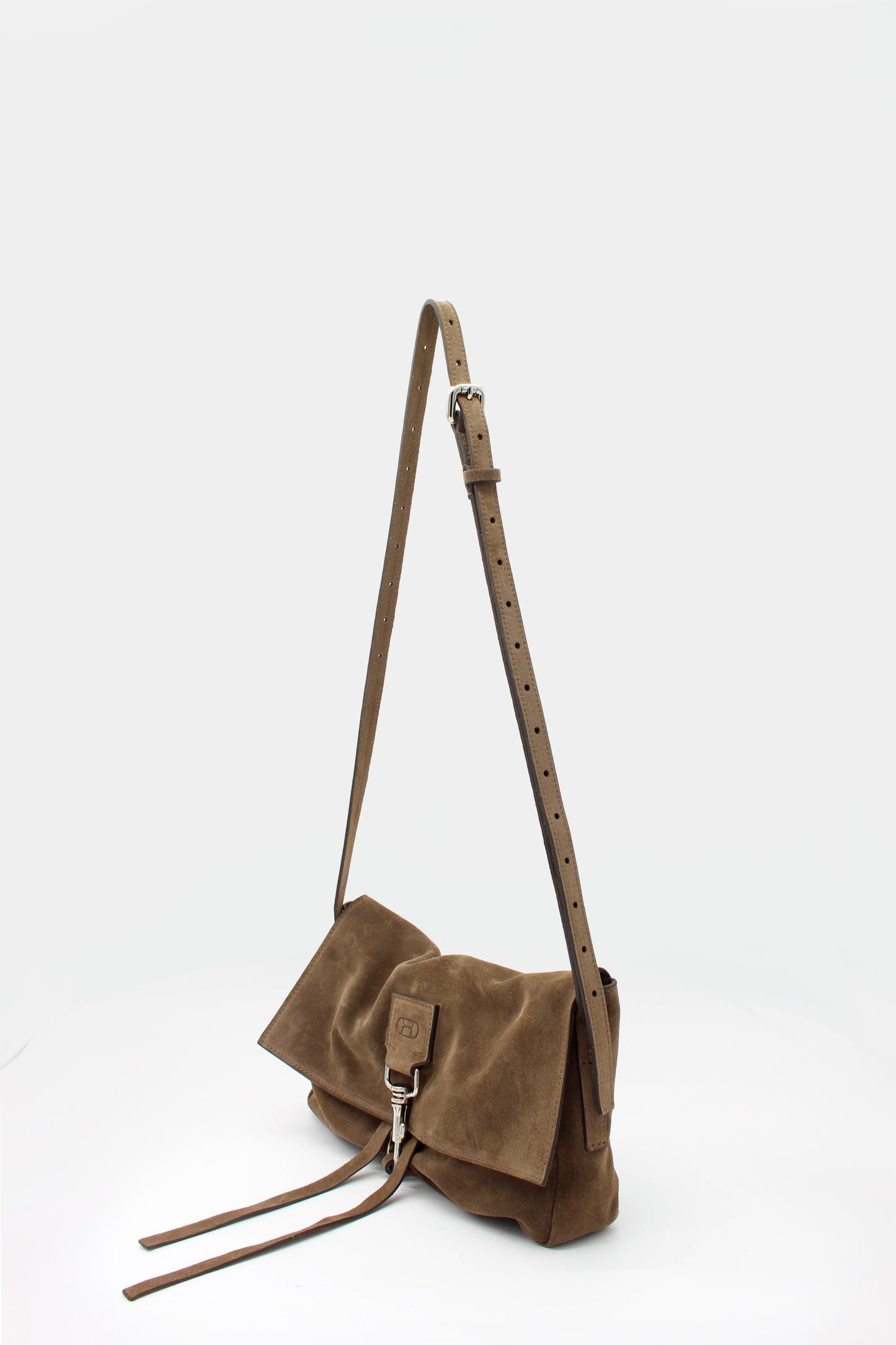 La Bisaccia Mini bag Suede Stone