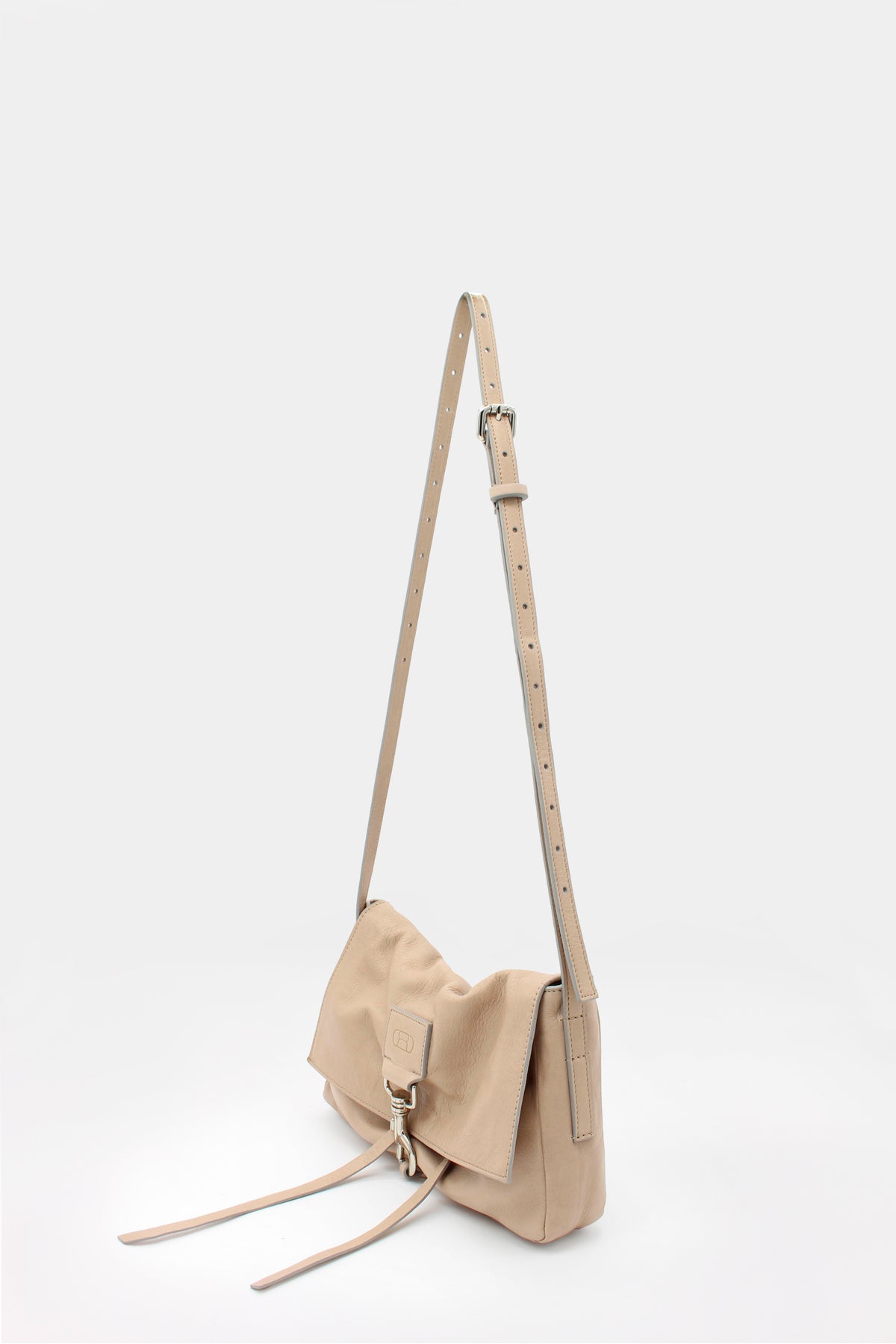 La Bisaccia Mini bag Soufflè Stone