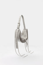 Load image into Gallery viewer, L'Amaca Mini Bag Vernicetta Snake Soft Grey
