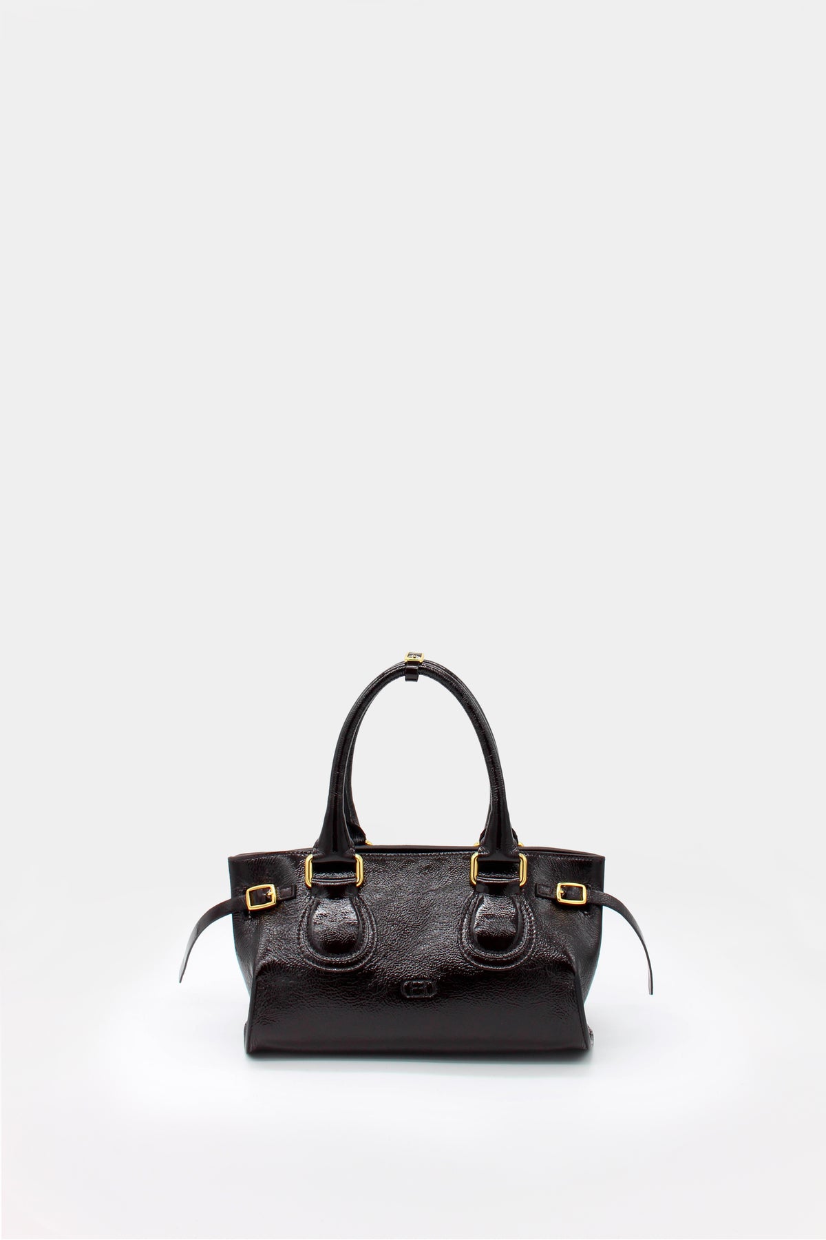 La Mamma Mini Bag Nappalack Wood brown