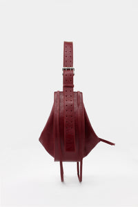 L'Amaca Maxi Bag Soufflè Dark Red