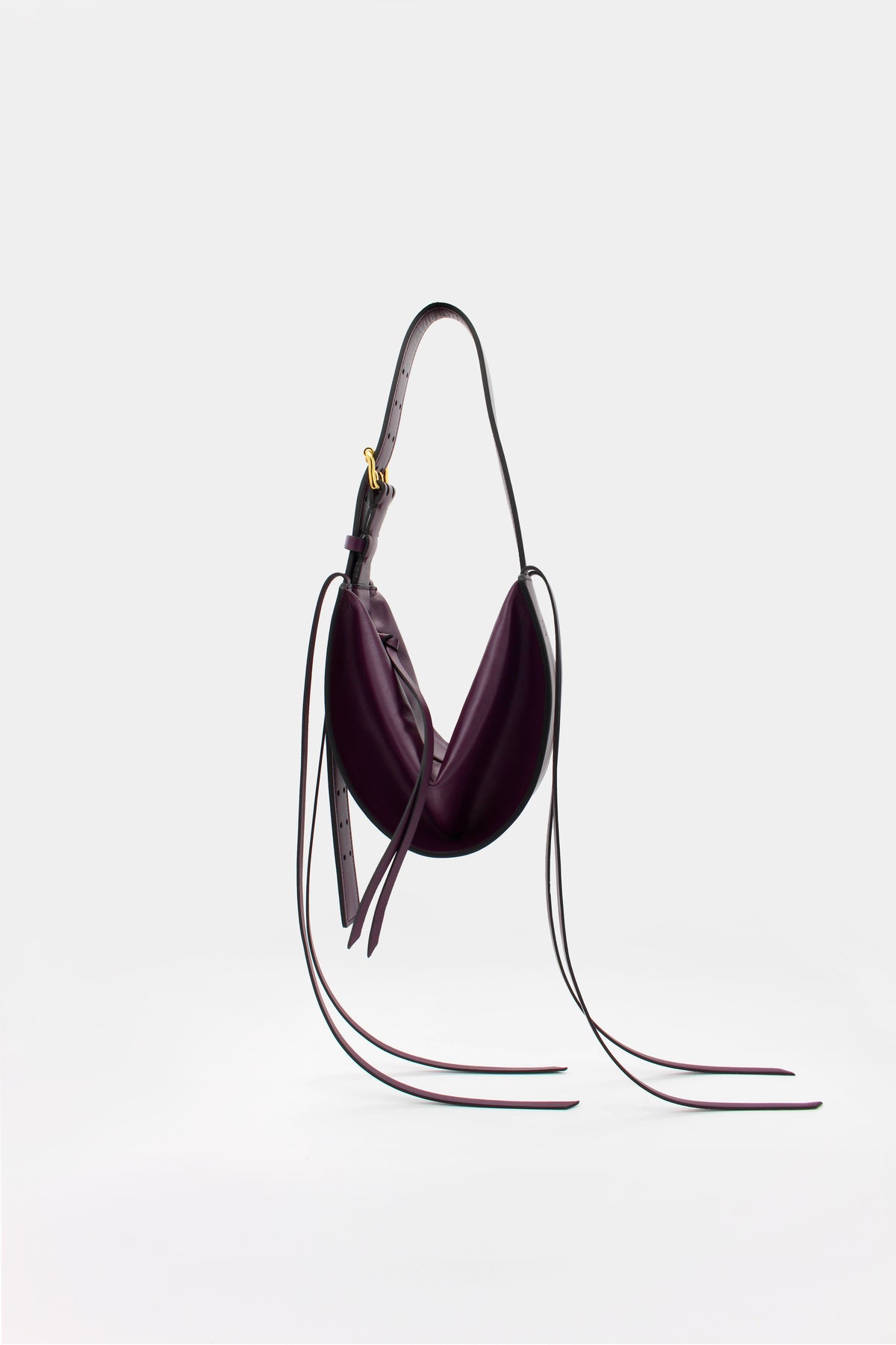 L'Amaca Mini Bag Nappa Cardinal violet