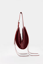 Load image into Gallery viewer, L&#39;Amaca Maxi Bag Soufflè Dark Red
