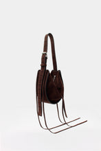 Load image into Gallery viewer, L'Amaca Mini Bag Suede Caffè
