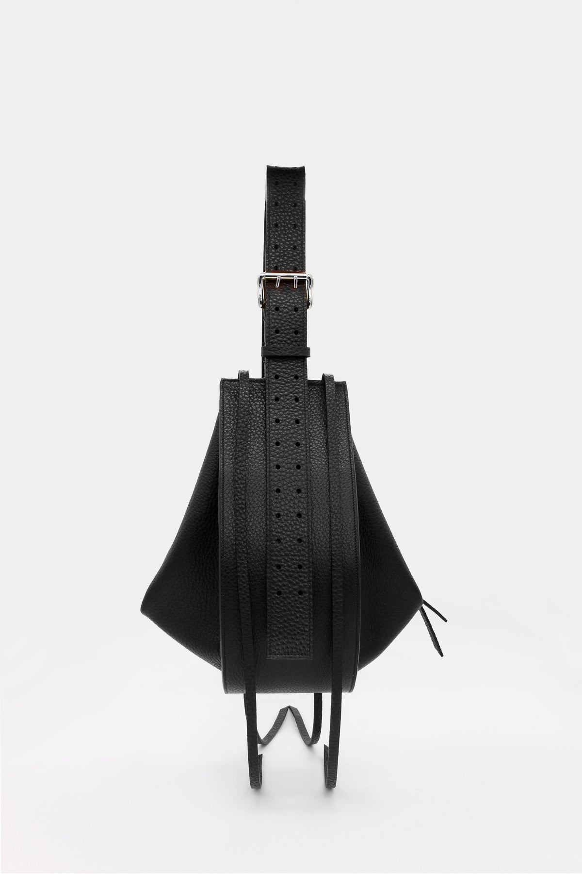 L'Amaca Maxi Bag Tumbled Black