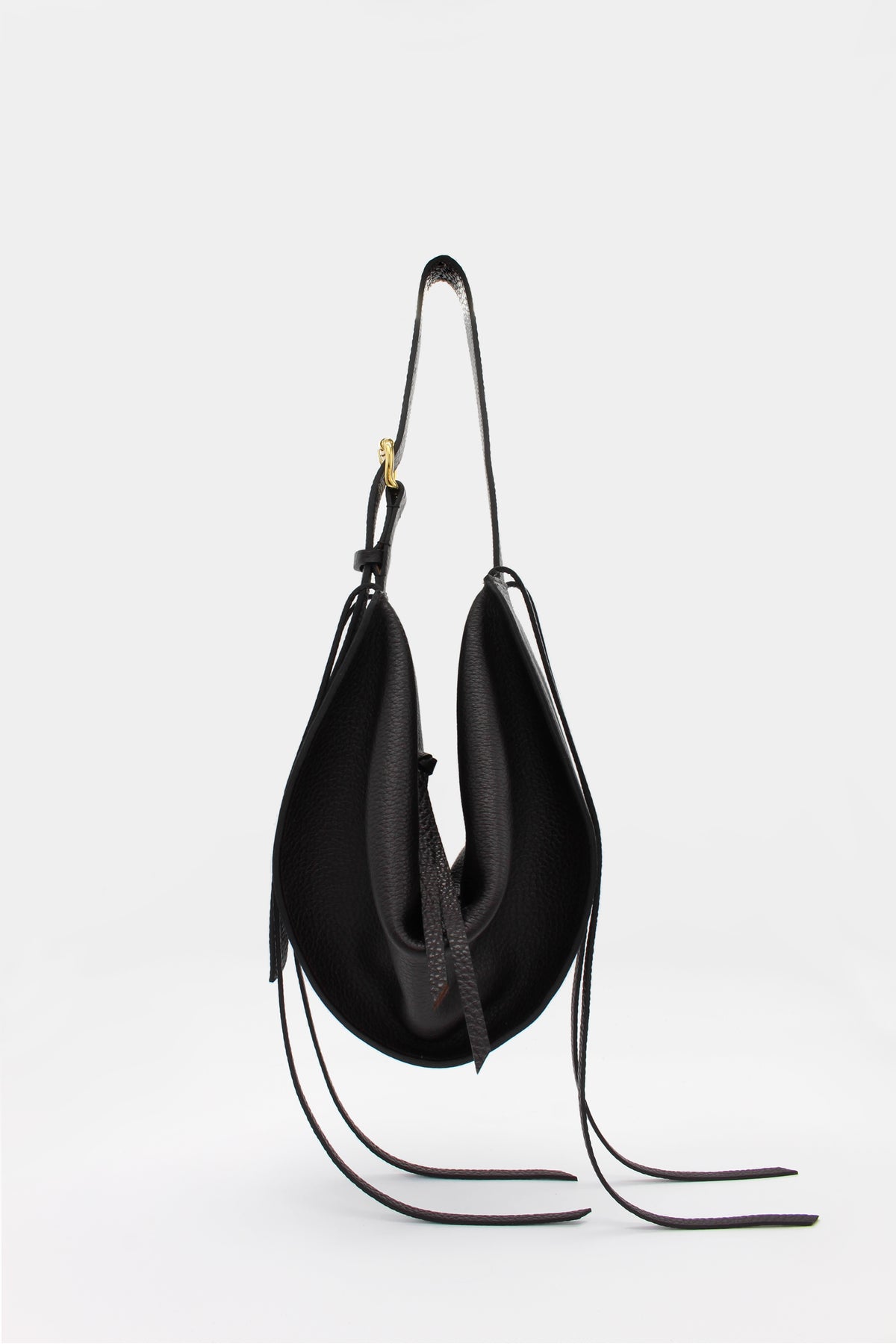L'Amaca Maxi Bag Tumbled Dark Chocolate
