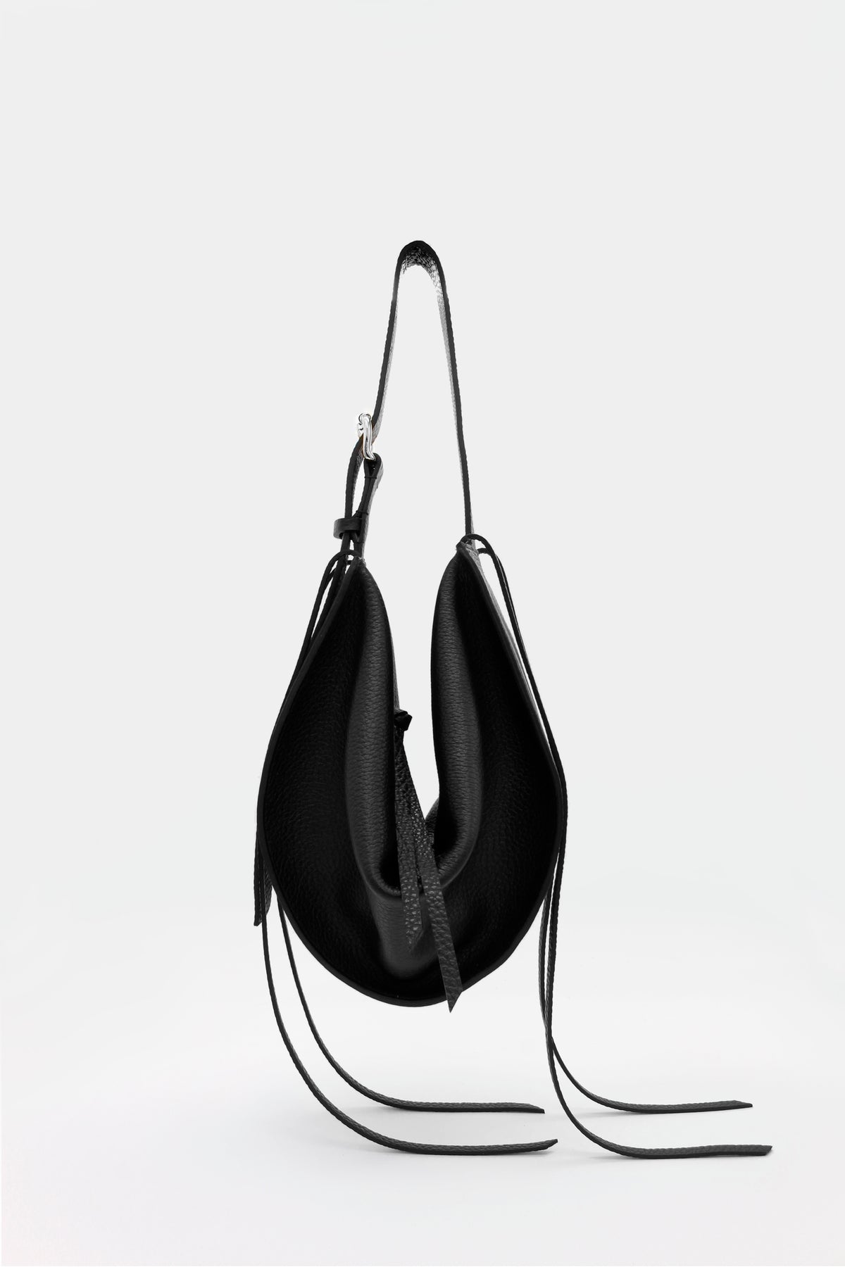 L'Amaca Maxi Bag Tumbled Black