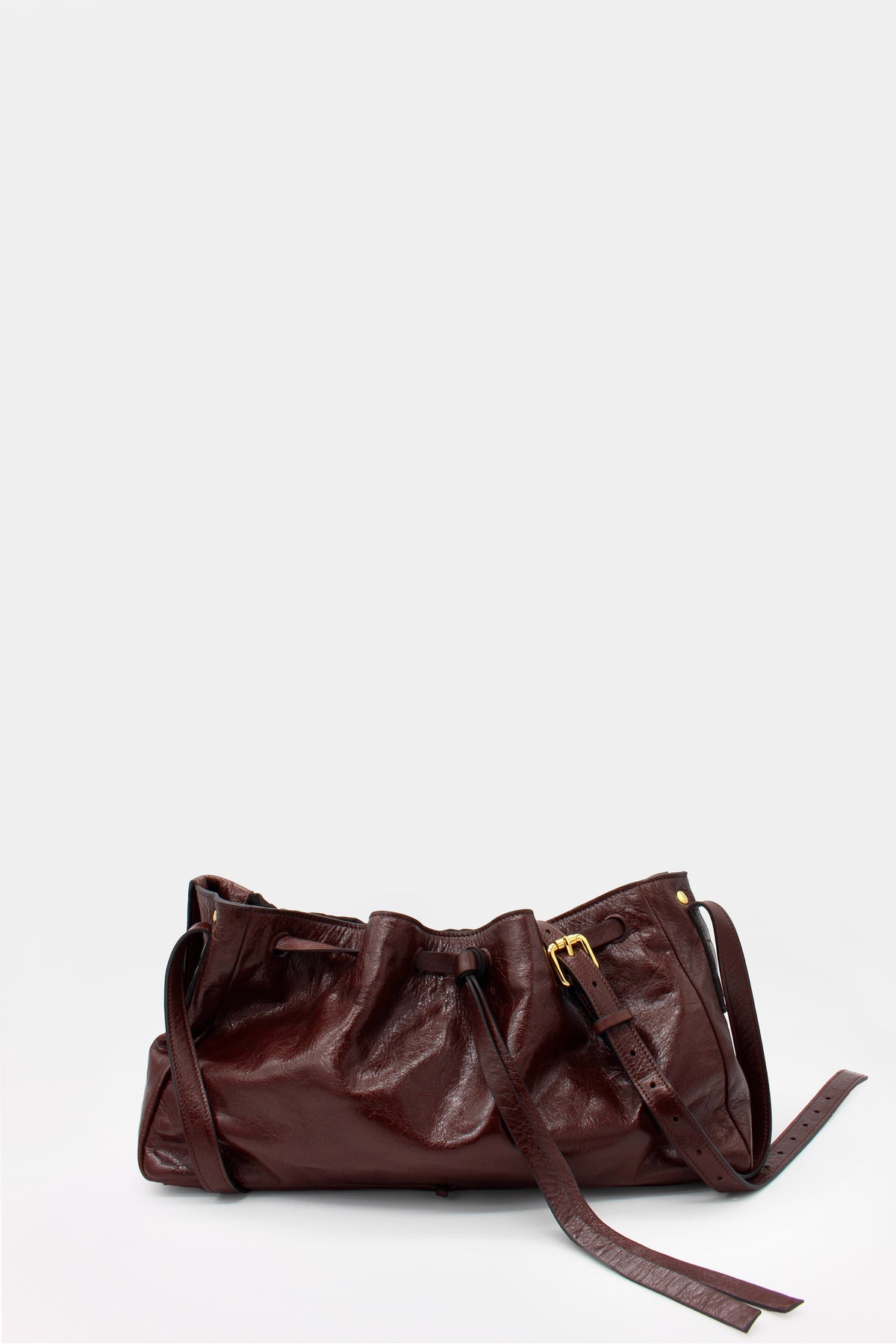 La Bisaccia Midi Bag Soufflè Toffee Beat