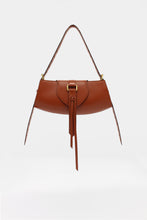 Load image into Gallery viewer, Buckle Bag Midi Leather Cuir
