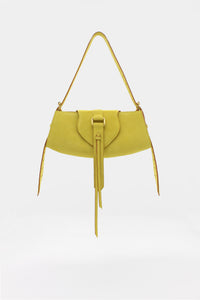 Buckle Bag Midi Suede Sun