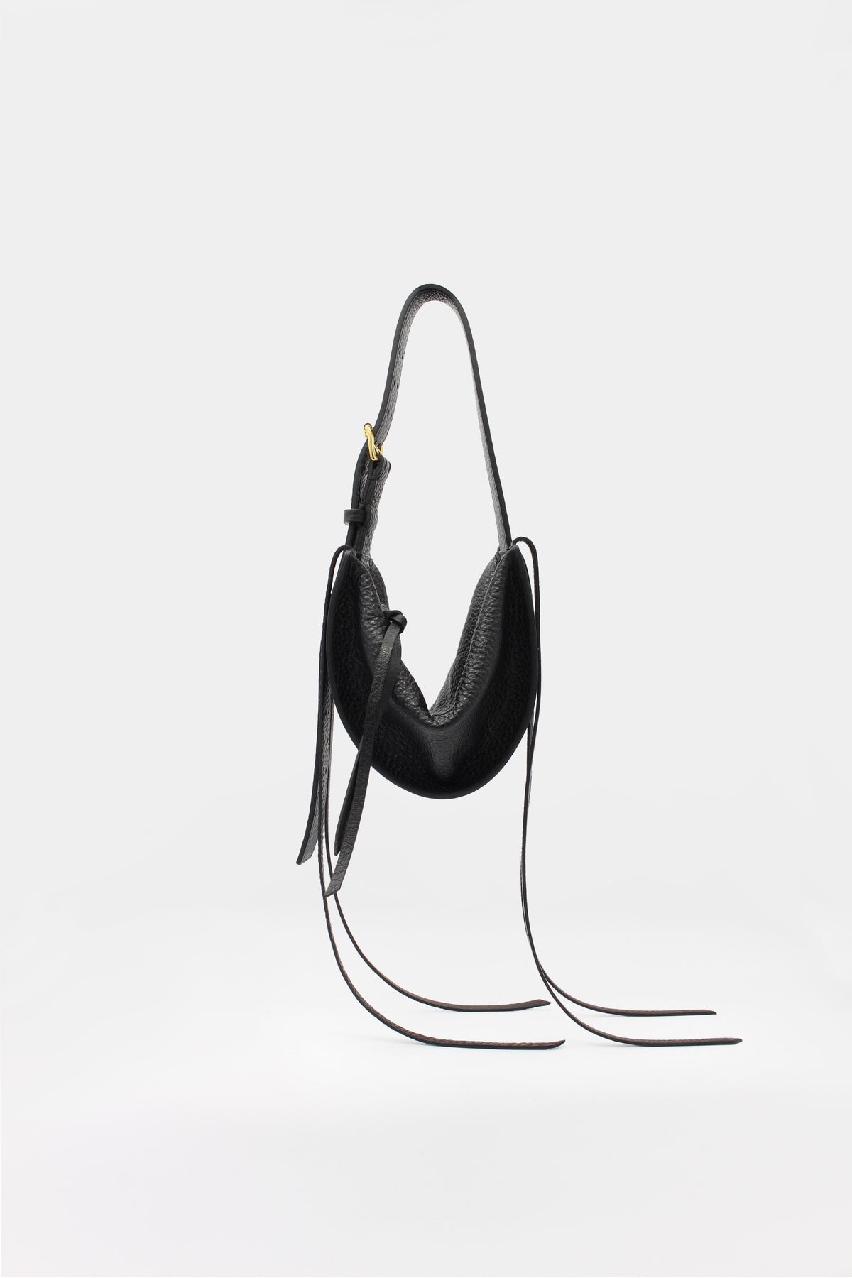 L'Amaca Mini Bag Tumbled Black