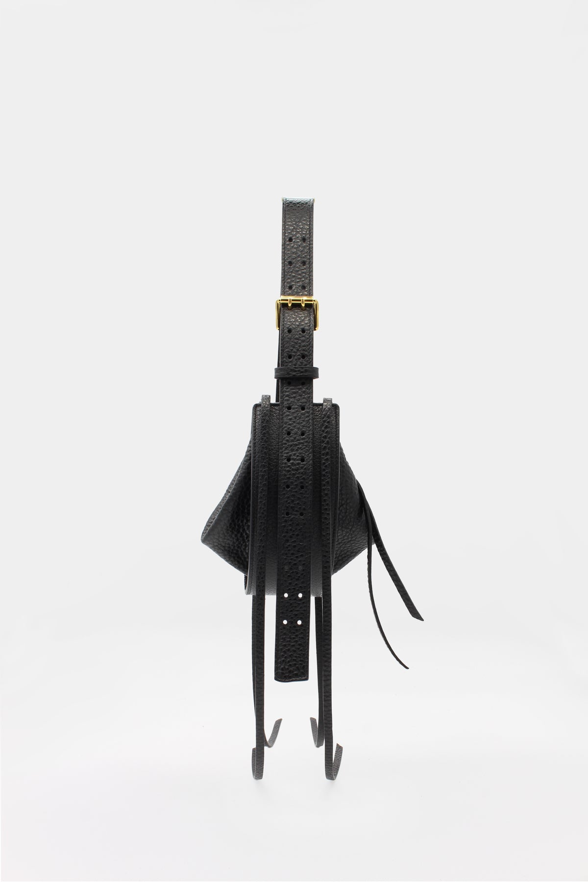 L'Amaca Mini Bag Tumbled Black