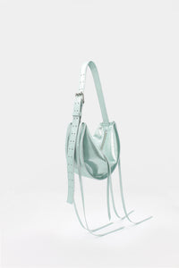 L'Amaca Bag Mini Nappa Wet Look Light Green