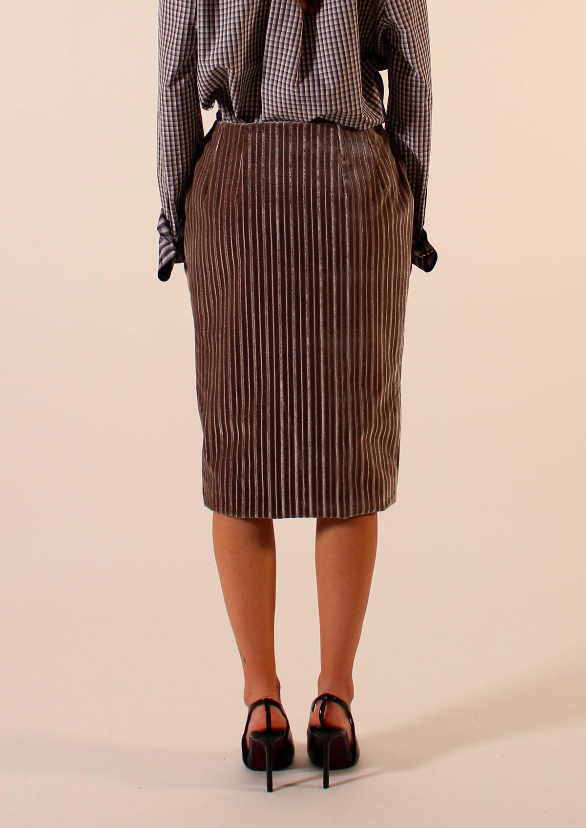 PRE ORDER - Revanta long skirt Dusky wood