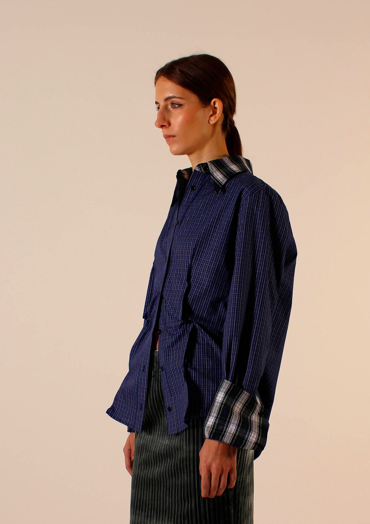 PRE ORDER - Hank shirt Blu green