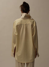Load image into Gallery viewer, PRE ORDER - Hadarniel Shirt Dress Cream and Yellow
