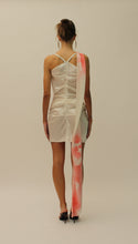 Load image into Gallery viewer, PRE ORDER - Uriel Dress White base and Pink print
