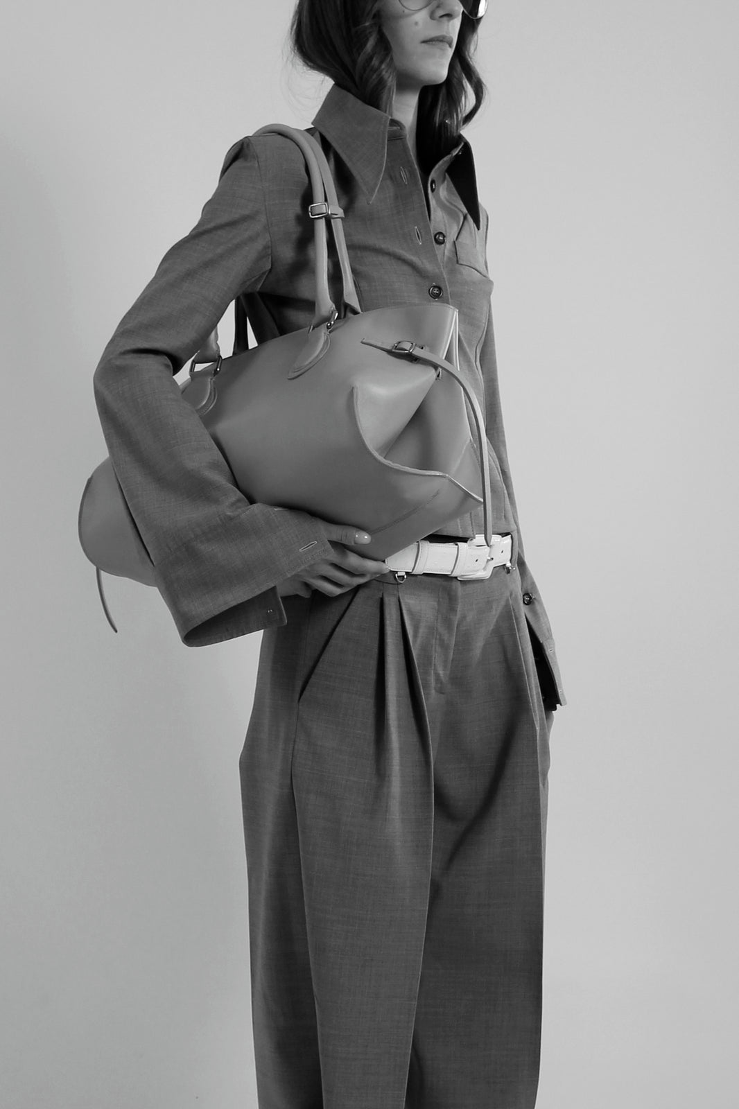 La Mamma Maxi Bag Tumbled Vinaccia