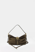 Load image into Gallery viewer, Dragonfly Bag Midi Nabuk Dark Militar Green
