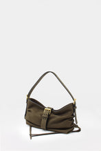 Load image into Gallery viewer, Dragonfly Bag Midi Nabuk Dark Militar Green
