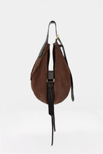 Load image into Gallery viewer, Sunset Bag Maxi Suede and Embossed Calf Brown
