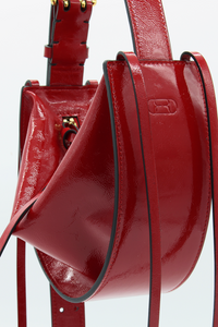 L'Amaca Bag Midi Nappalack Red