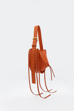 Load image into Gallery viewer, L&#39;Amaca Bag Midi Nappa Hot Orange
