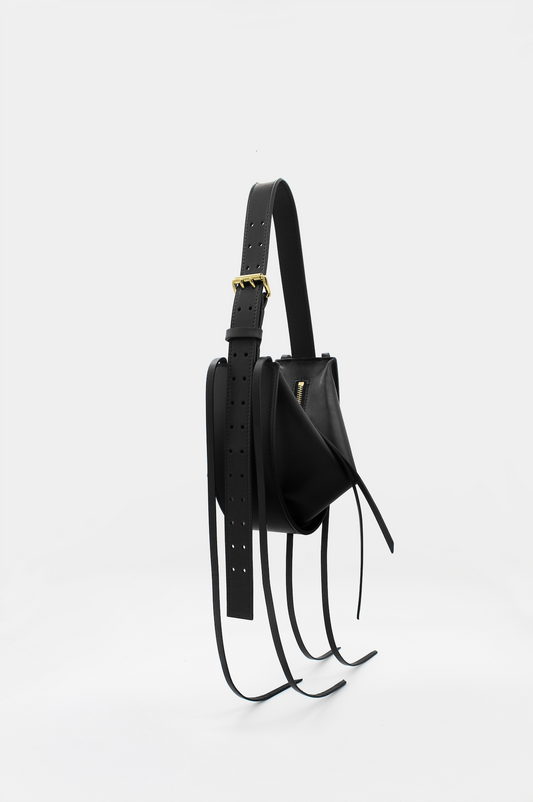 L'Amaca Mini Bag Nappa Black