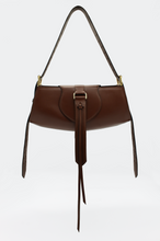 Load image into Gallery viewer, Buckle Bag Maxi Leather Chocolate
