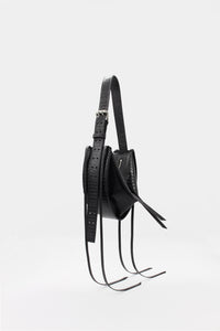 L'Amaca Bag Mini Tejus Print Leather Black