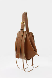 L'Amaca Bag Maxi Nappa Caramel
