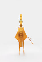 Load image into Gallery viewer, L&#39;Amaca Bag Mini Shimmer Leather Hot Orange
