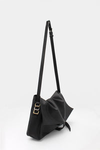 La Bisaccia Midi Bag Nappa Black