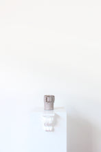 Load image into Gallery viewer, Belt vase Snake print Leather Grey

