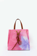Load image into Gallery viewer, La Ventaglio Maxi Tie-dye Canvas Bag
