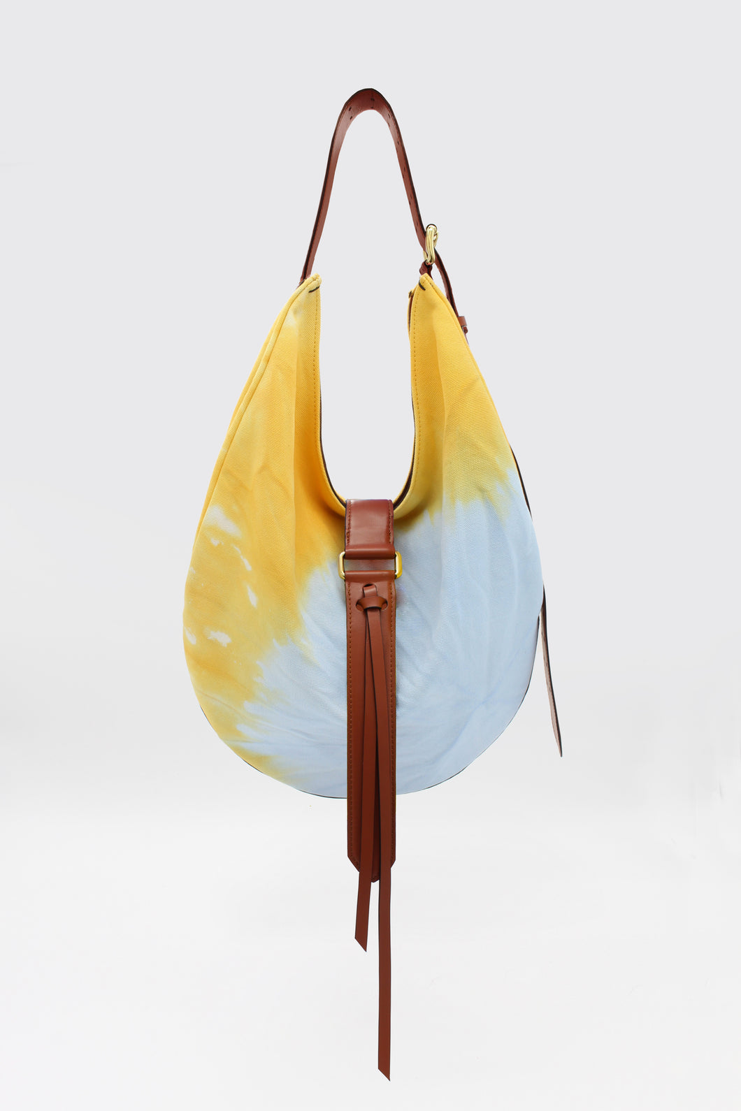 Sunset Bag Maxi Tie-dye Canvas Orange+Light blue