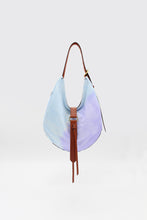 Load image into Gallery viewer, Sunset Bag Mini Tie-dye Canvas Light blue+Lillac
