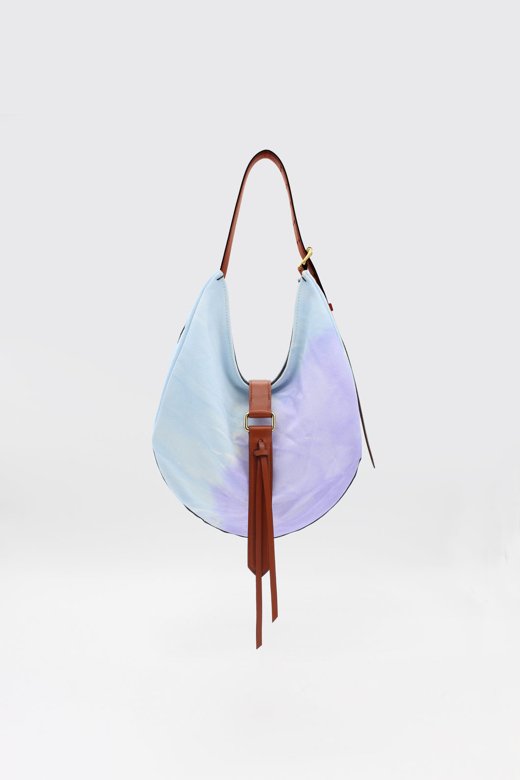 Sunset Bag Mini Tie-dye Canvas Light blue+Lillac