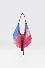 Load image into Gallery viewer, Sunset Bag Mini Tie-dye Canvas Blue+Red
