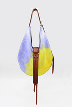 Load image into Gallery viewer, Sunset Bag Maxi Tie-dye Canvas Lilac+Yellow
