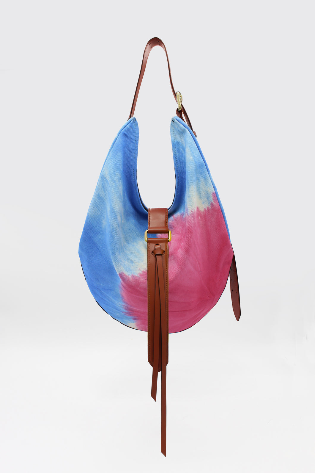 Sunset Bag Maxi Tie-dye Canvas blu+red